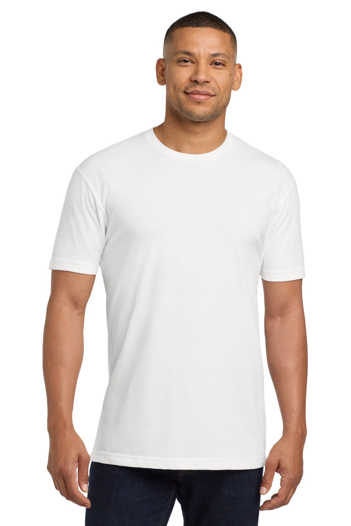 Next Level Apparel Adult CVC Sueded Tee. NL6410