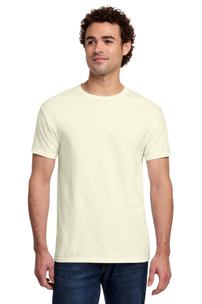 Gildan Light Cotton Tee 3000 - Off White - front model view