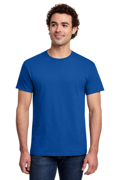 Gildan Light Cotton Tee 3000 - Royal - front model view