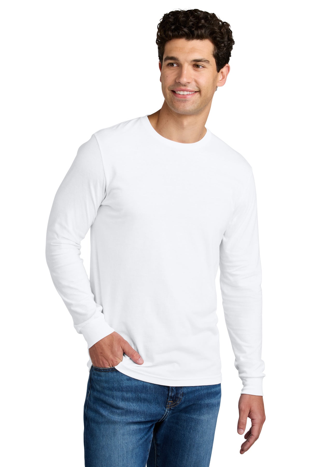 Gildan   Softstyle   CVC Long Sleeve Tee 64440CVC