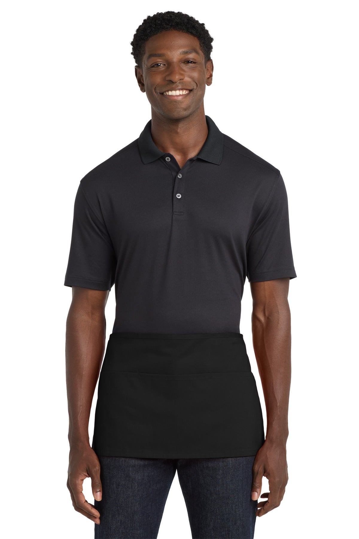 Port Authority   Waist Apron with Pockets.  A515