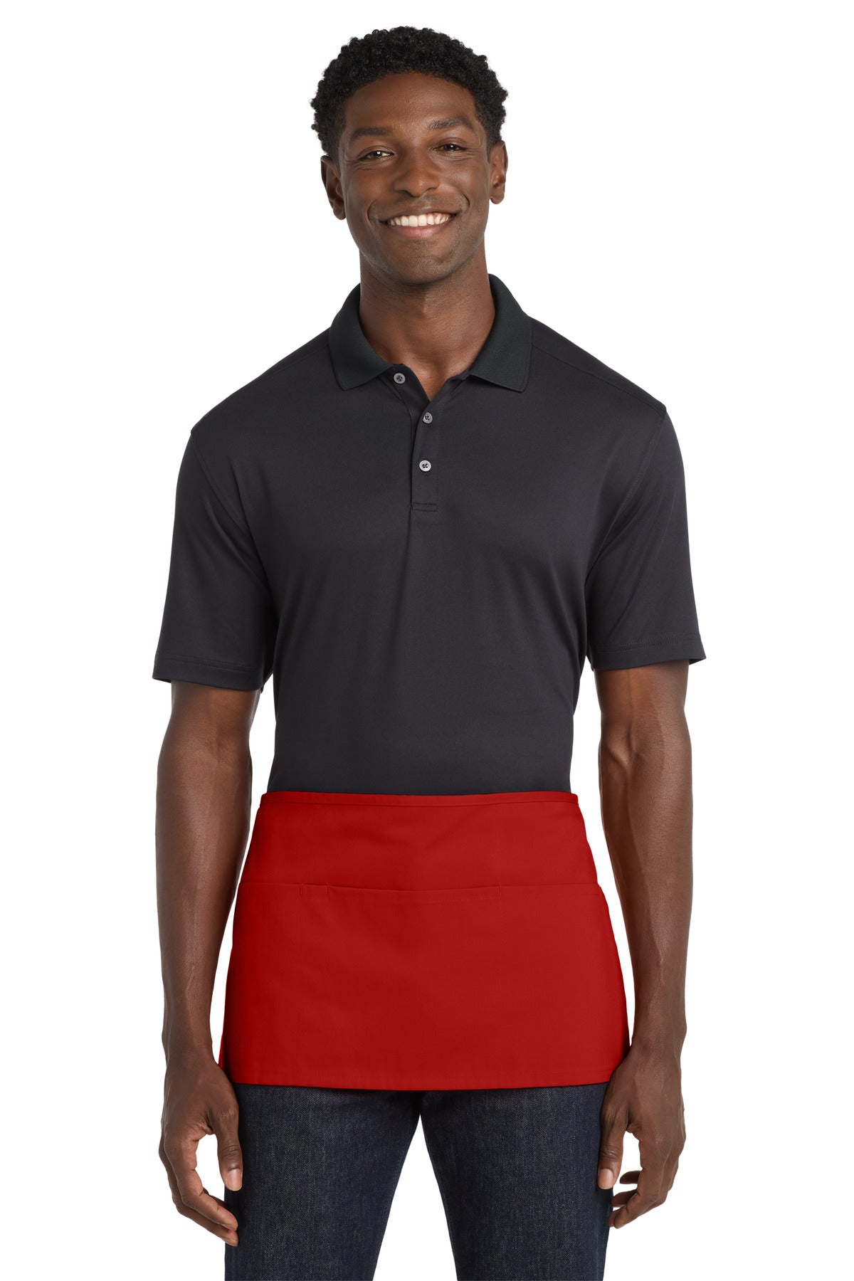 Port Authority   Waist Apron with Pockets.  A515