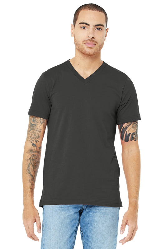BELLA+CANVAS    Unisex Jersey Short Sleeve V-Neck Tee. BC3005