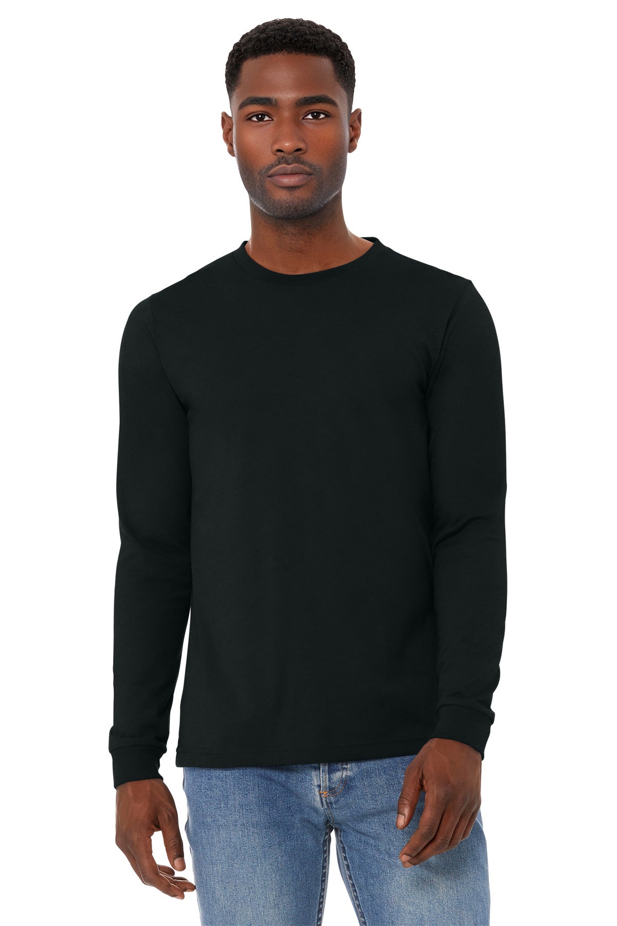 BELLA+CANVAS   Unisex Heather CVC Long Sleeve Tee BC3501CVC