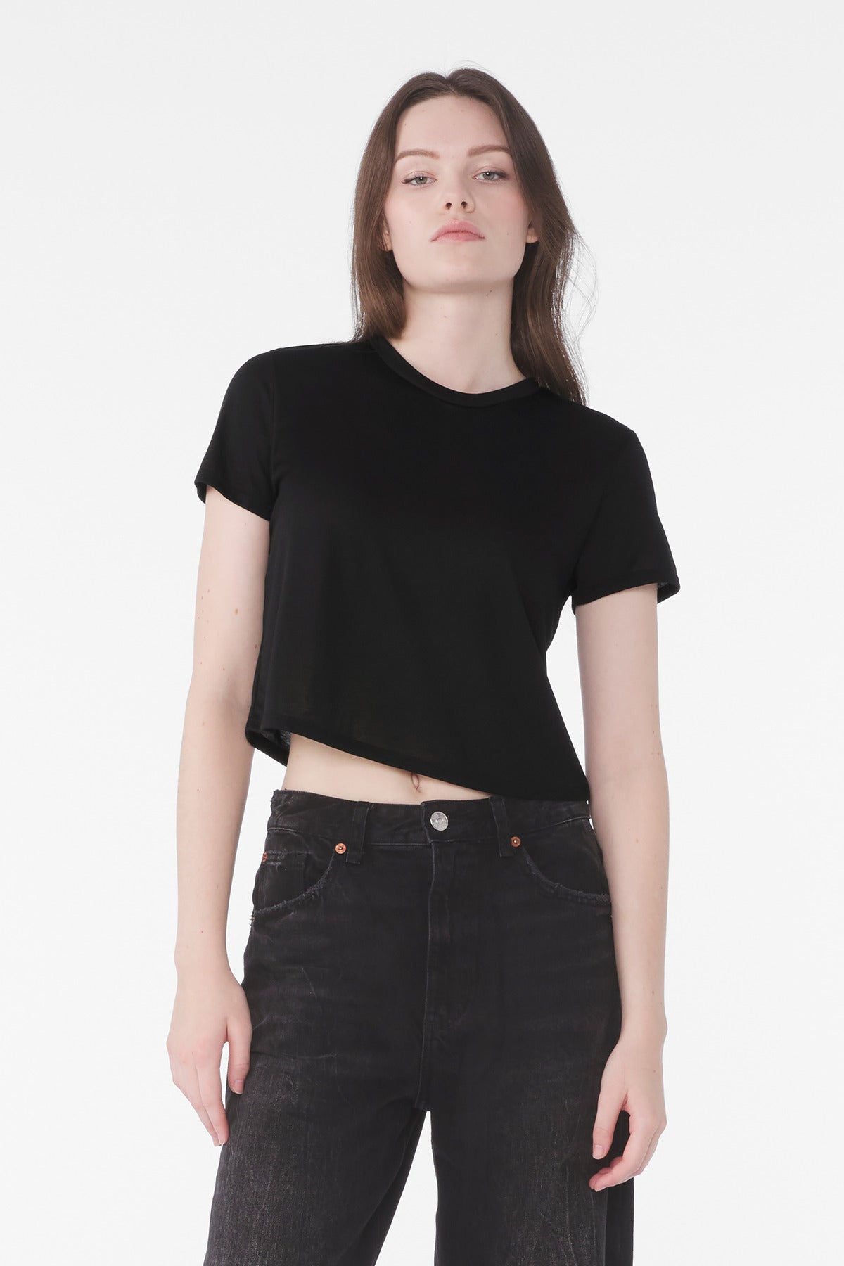 BELLA+CANVAS   Women's Flowy Cropped Tee BC8882