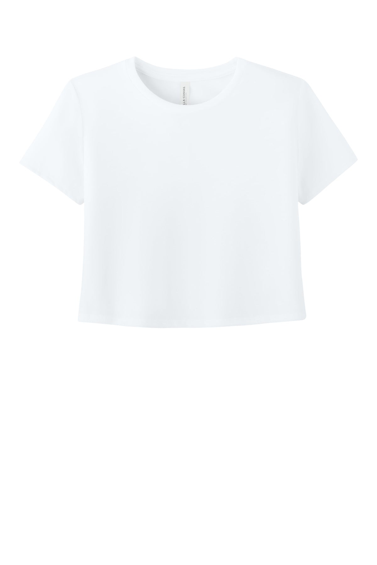 BELLA+CANVAS   Women's Flowy Cropped Tee BC8882