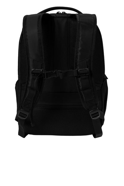 Port Authority Transit Backpack BG224 - Deep Black - back model view
