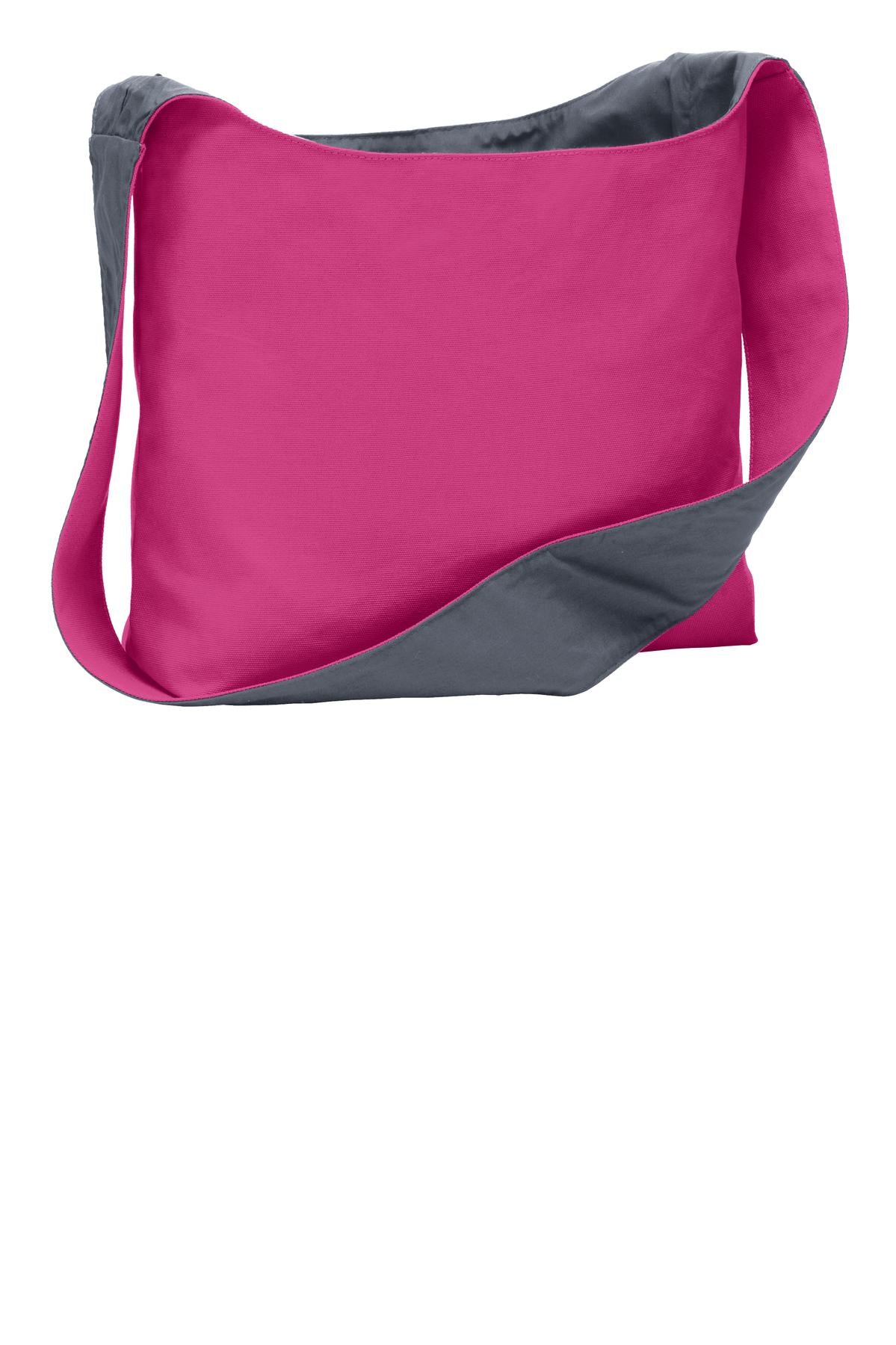 Port Authority   Cotton Canvas Sling Bag. BG405