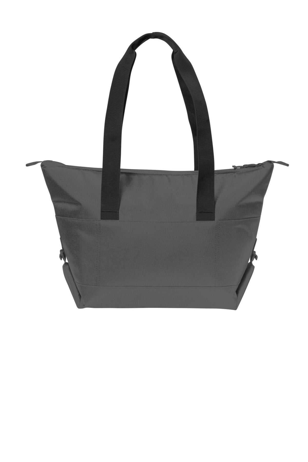Port Authority 18-Can Collapsible Cooler BG516 - Charcoal/ Dark Charcoal - back model view