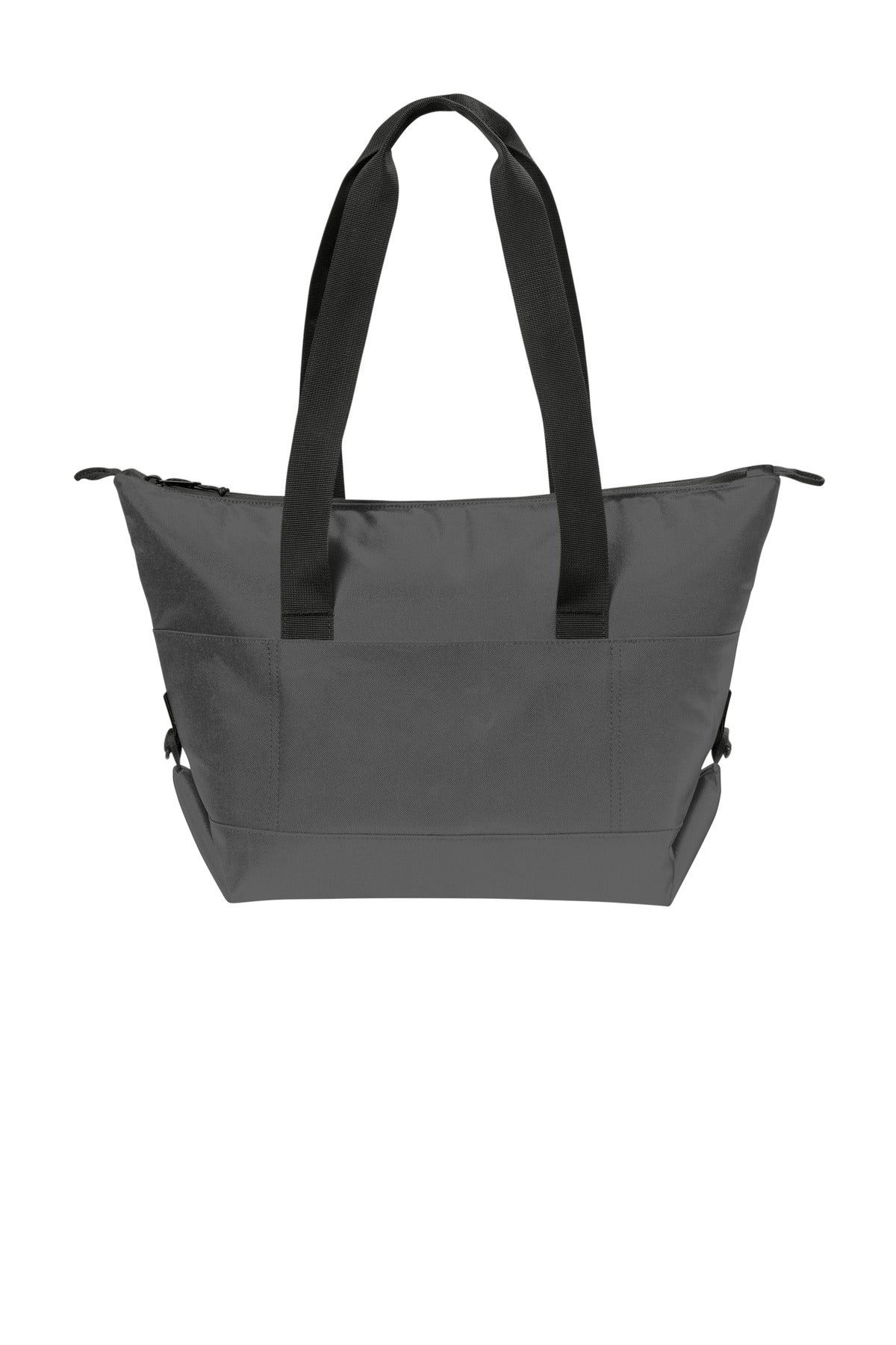 Port Authority 18-Can Collapsible Cooler BG516 - Charcoal/ Dark Charcoal - front model view