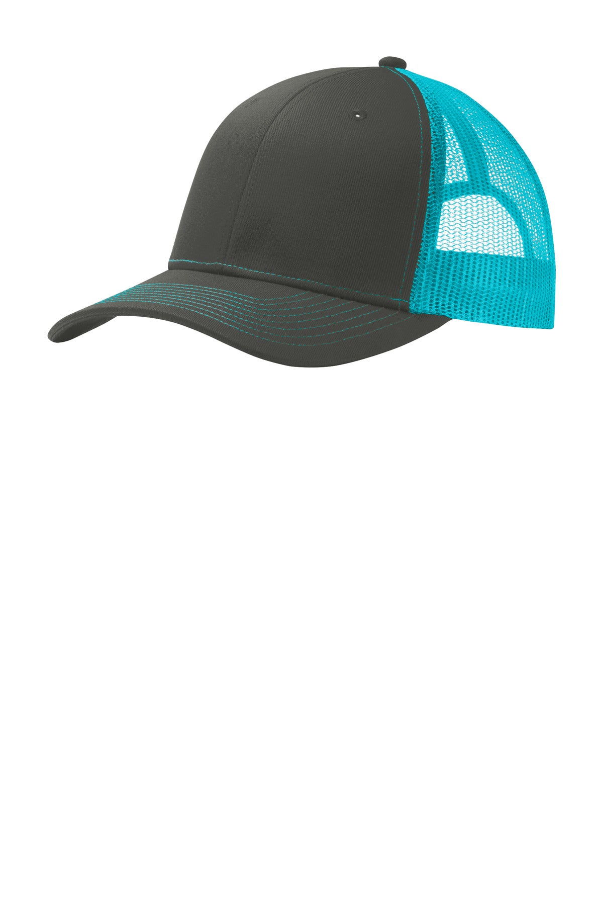 Port Authority   Snapback Trucker Cap. C402