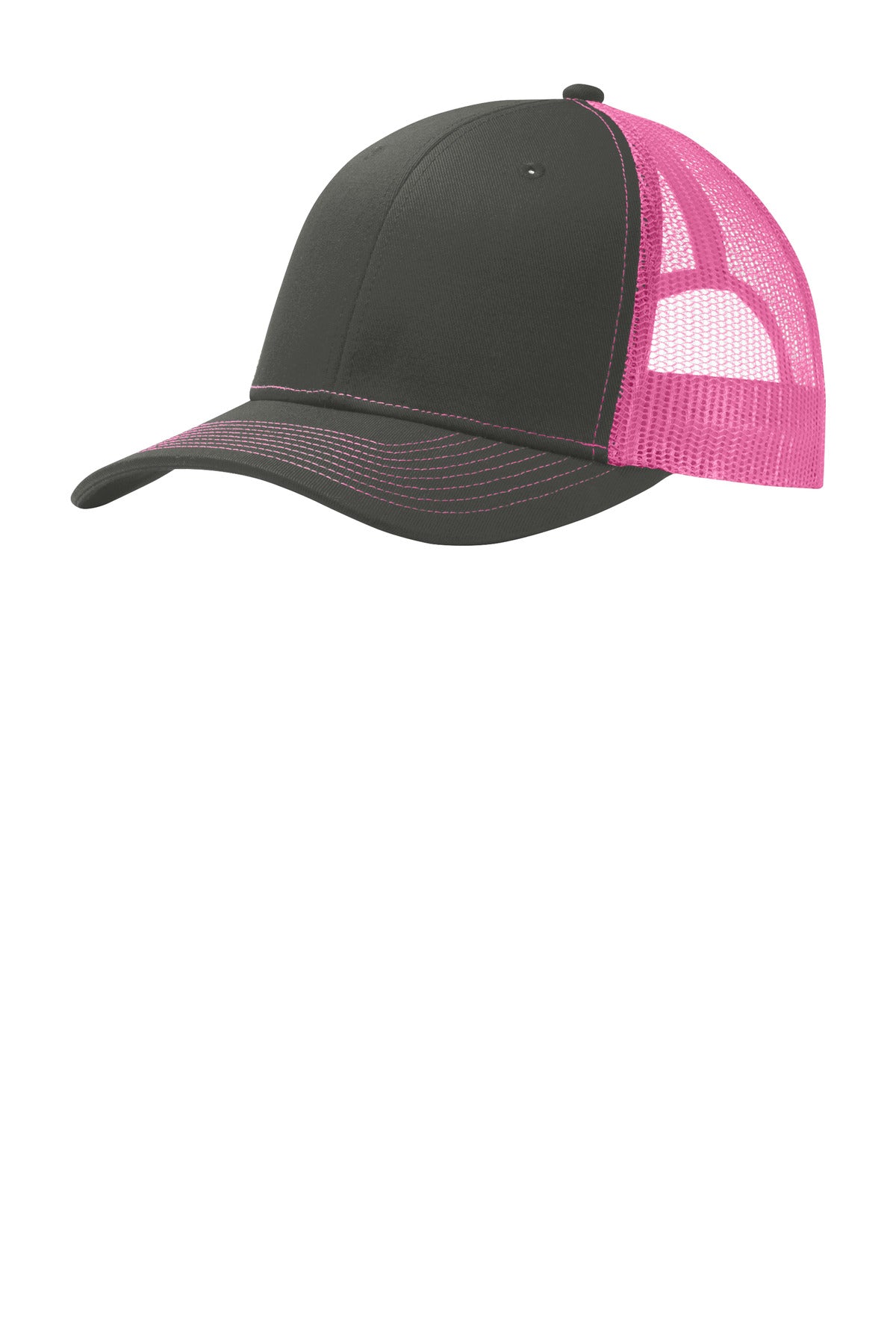 Port Authority   Snapback Trucker Cap. C402