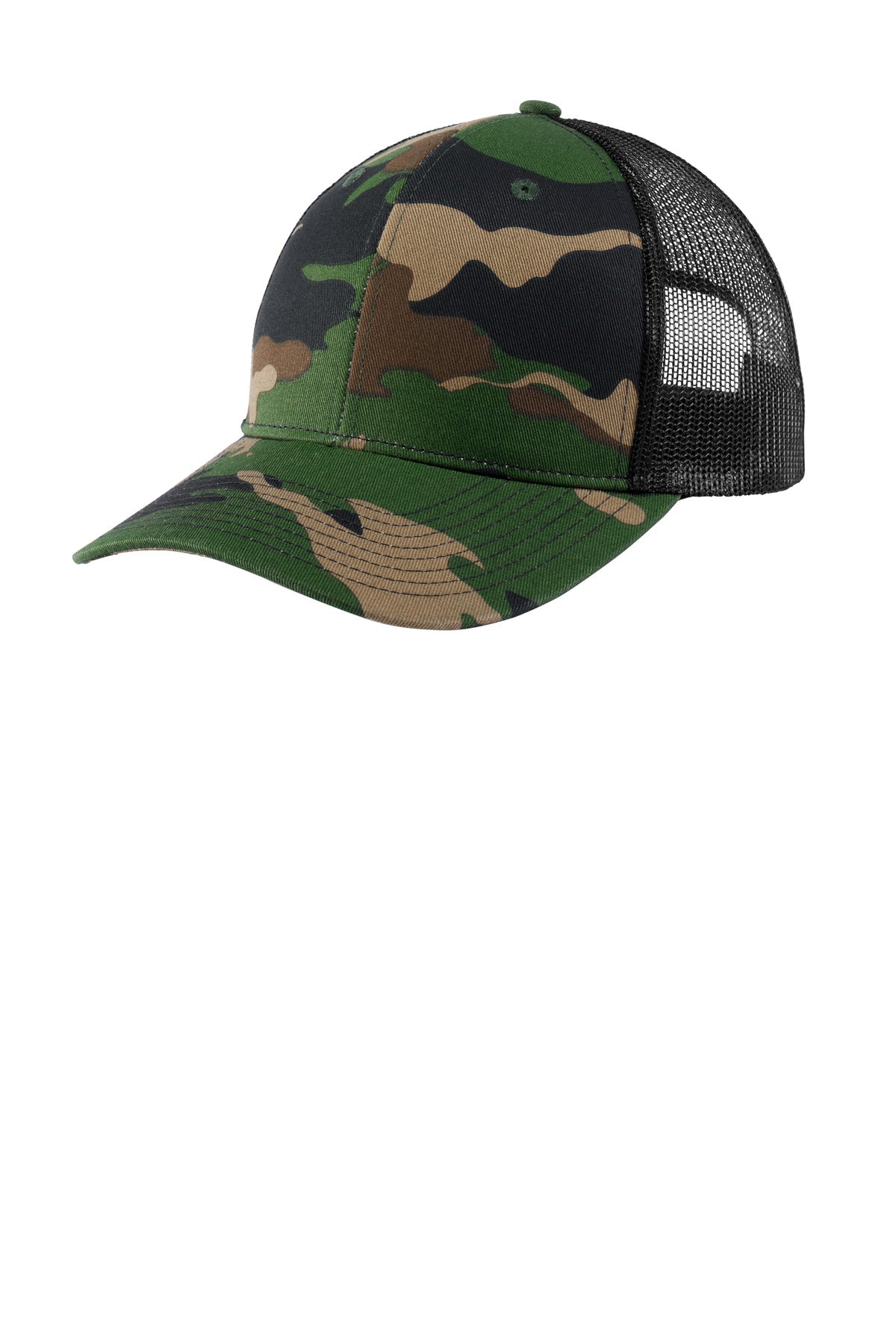 Port Authority   Snapback Trucker Cap. C402