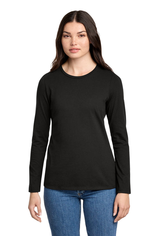 District   Women's Perfect Blend   CVC Long Sleeve Tee DT110