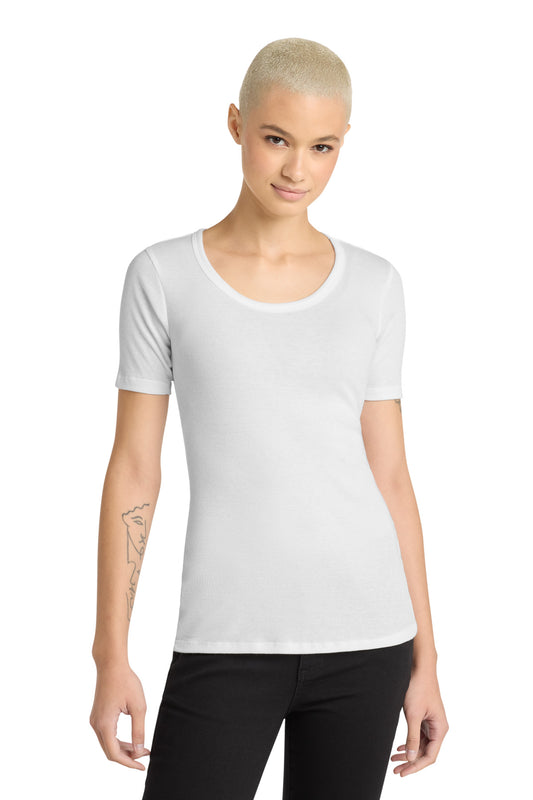 District   Women's V.I.T.  Rib Scoop Neck Tee DT6020