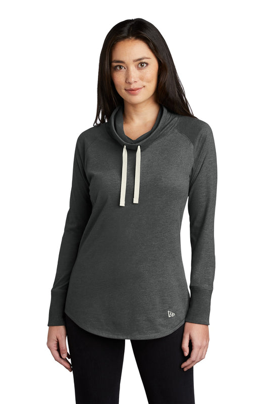 New Era    Women's Sueded Cotton Blend Cowl Tee LNEA123