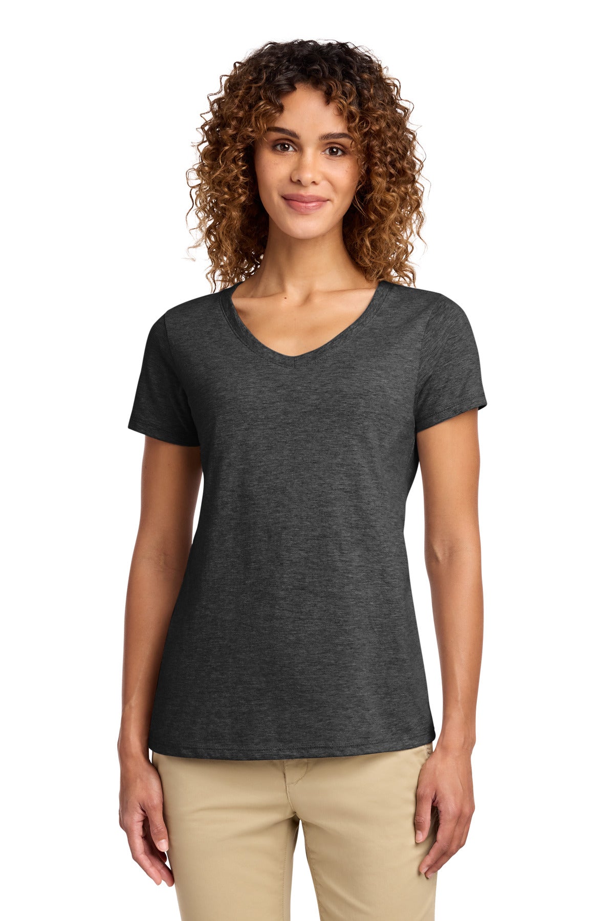 Port & Co   Women's Fan Favorite V-Neck Tee. LPC450V