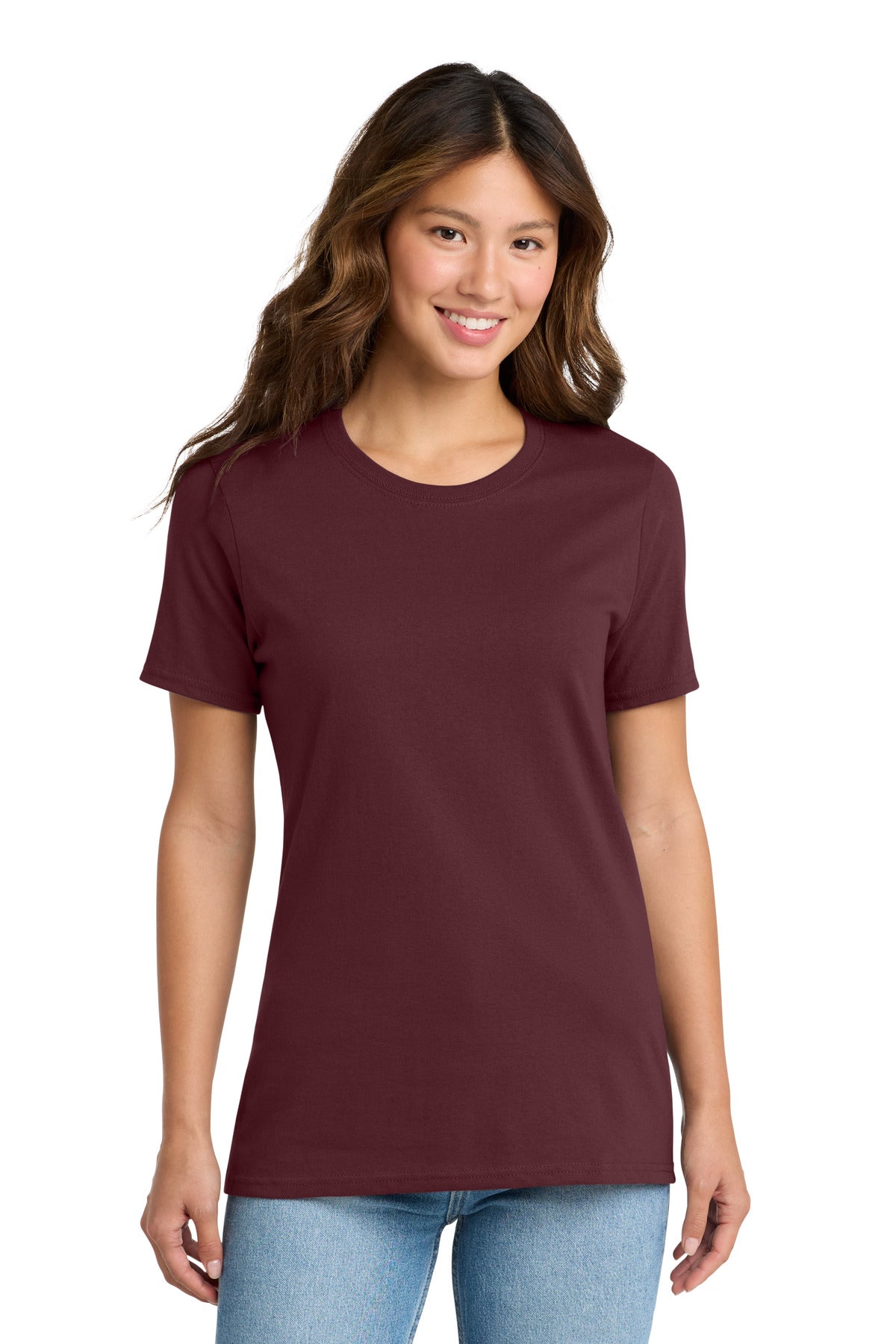 Port & Co   Women's Core Cotton Tee. LPC54