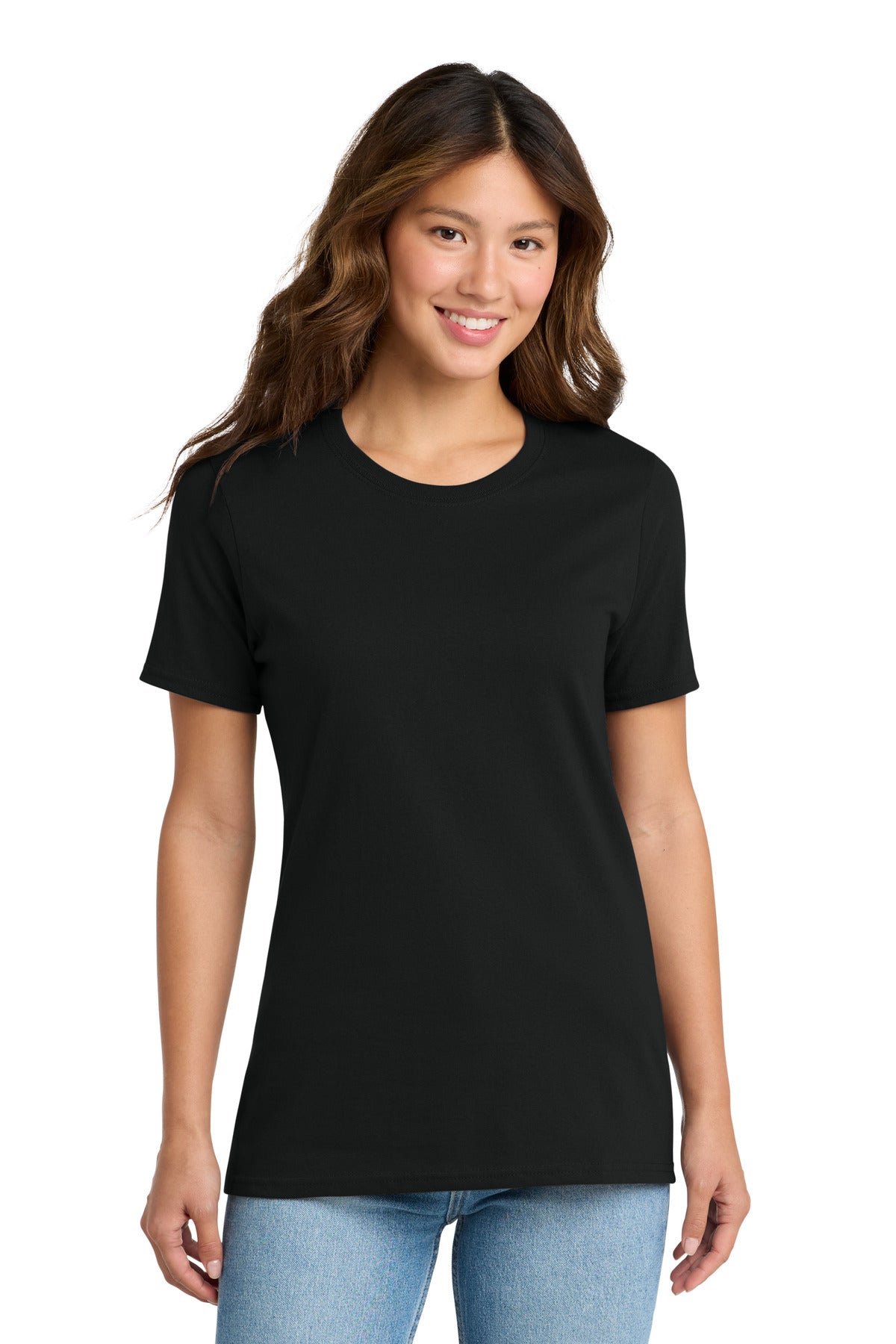 Port & Co   Women's Core Cotton Tee. LPC54