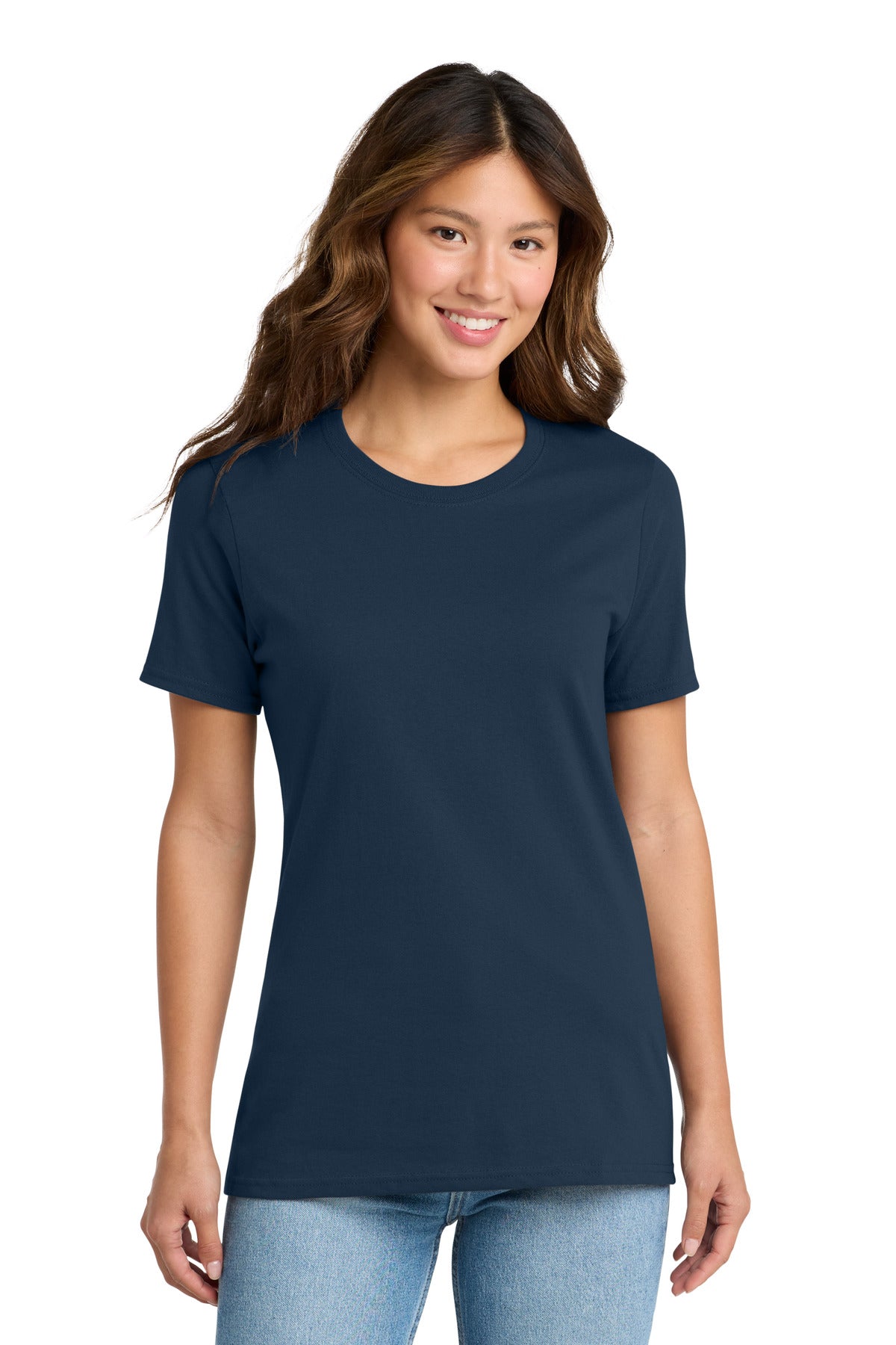 Port & Co   Women's Core Cotton Tee. LPC54