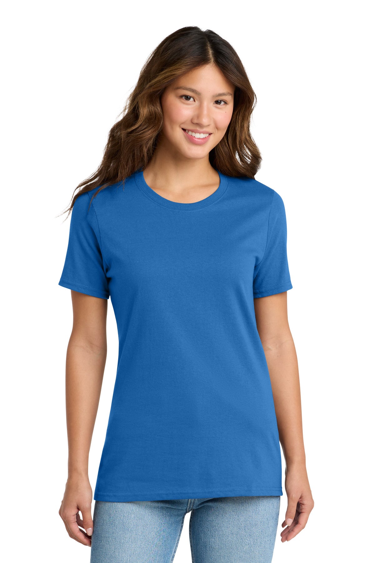 Port & Co   Women's Core Cotton Tee. LPC54