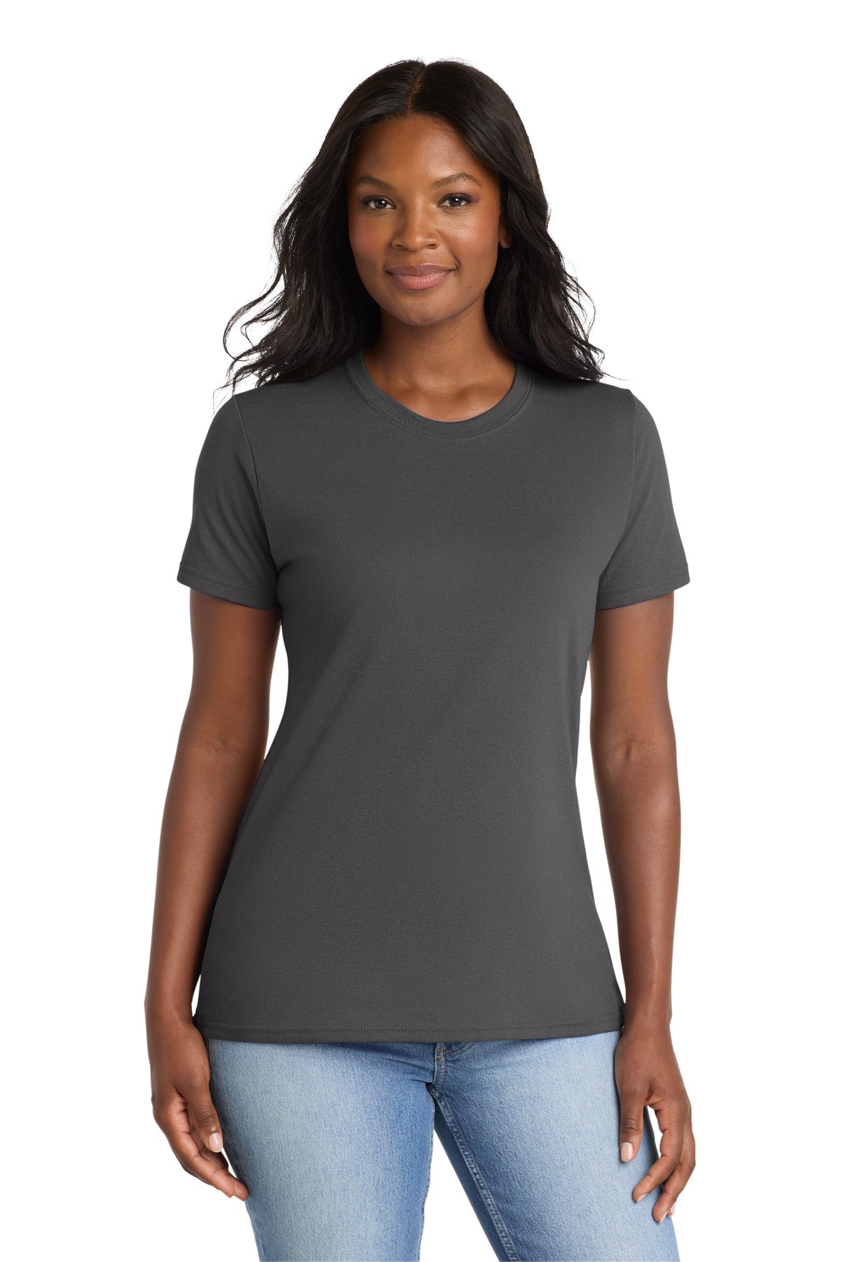 Port & Co   Women's Core Blend Tee. LPC55