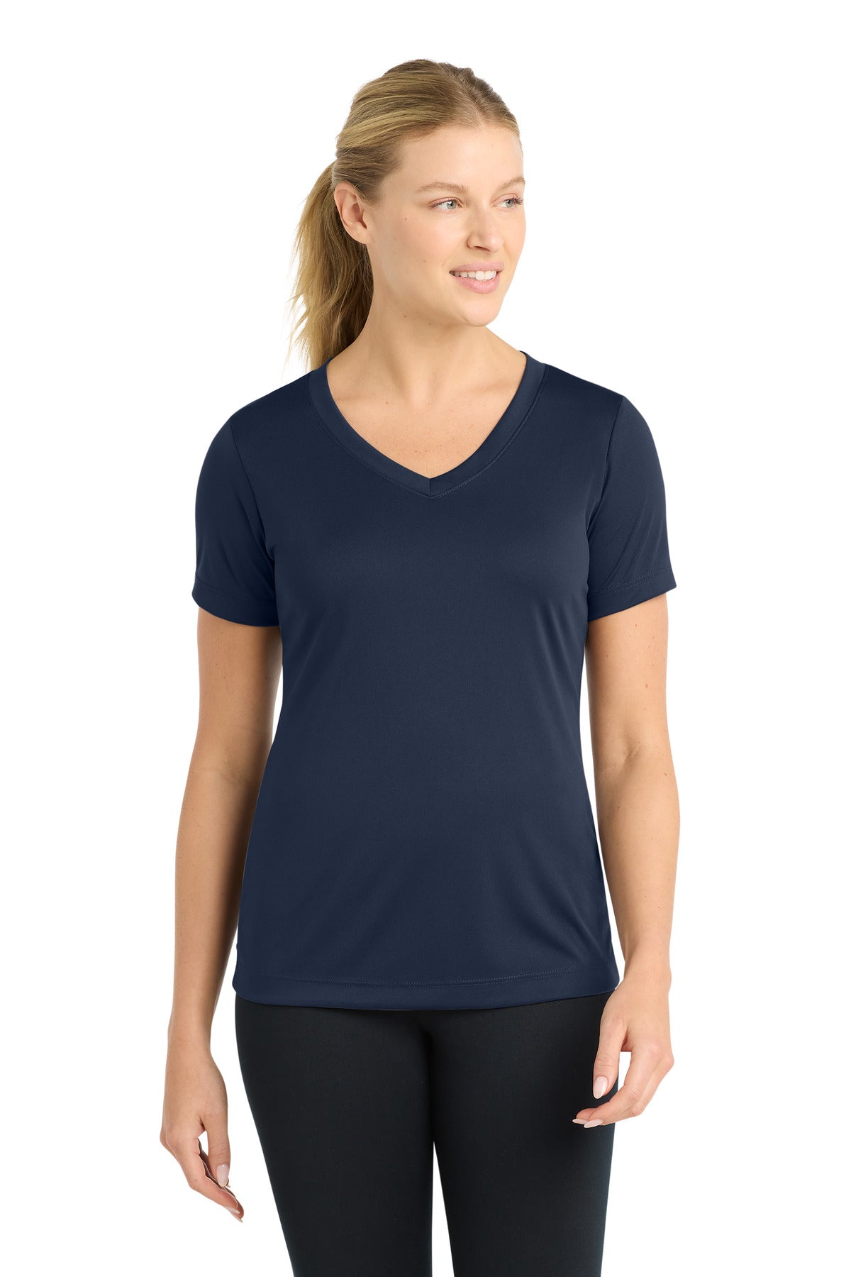 Sport-Tek   Women's PosiCharge   Competitor V-Neck Tee. LST353