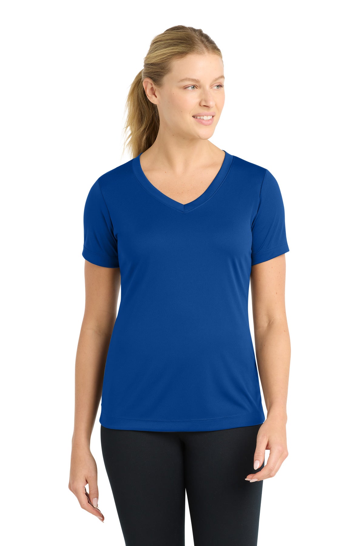 Sport-Tek   Women's PosiCharge   Competitor V-Neck Tee. LST353
