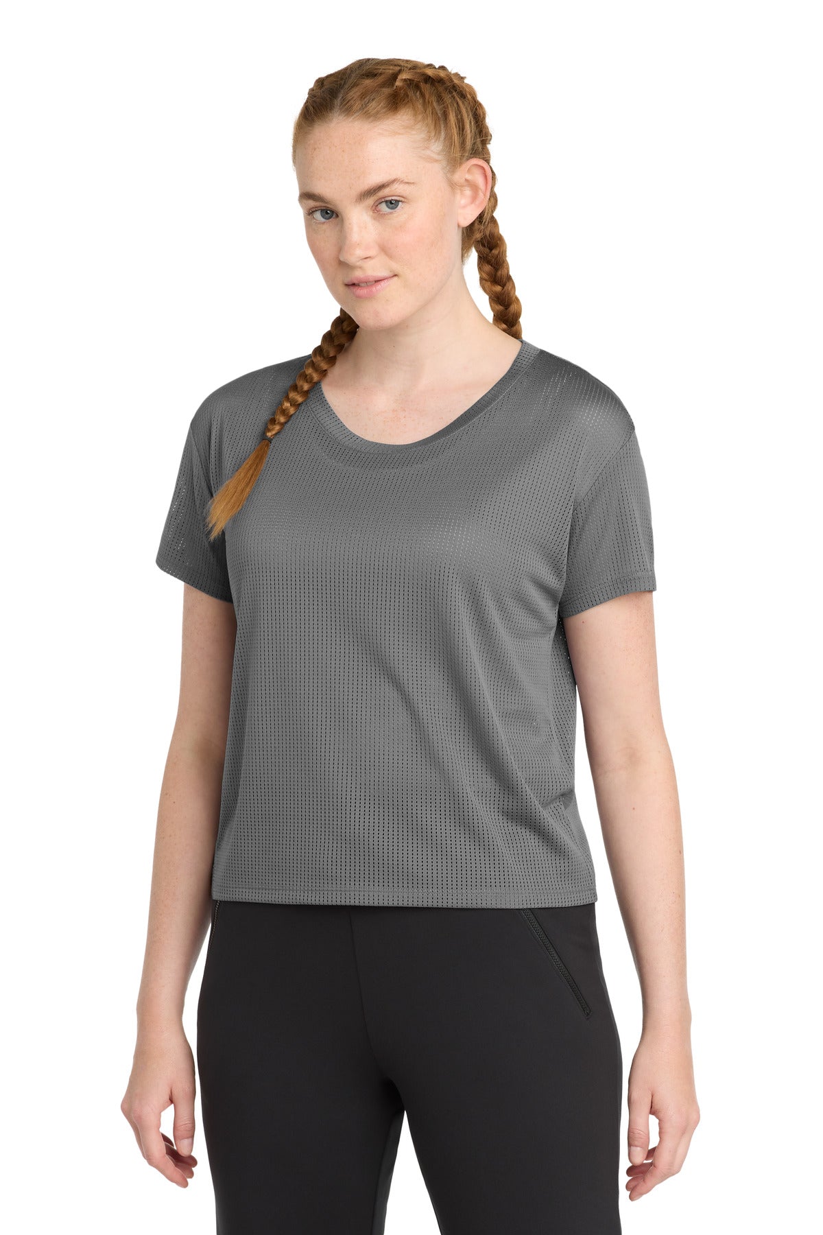 Sport-Tek    Women's PosiCharge    Draft Crop Tee. LST411