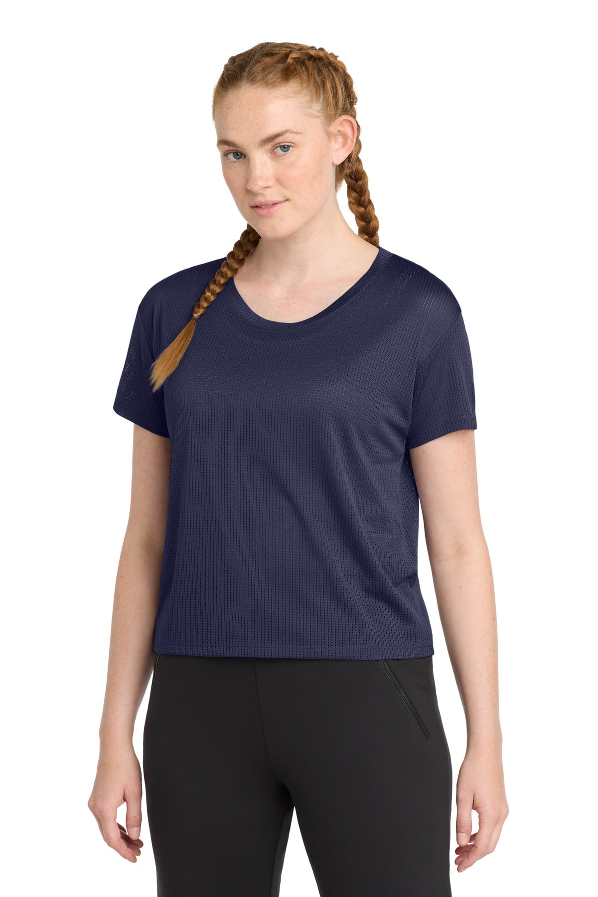 Sport-Tek    Women's PosiCharge    Draft Crop Tee. LST411