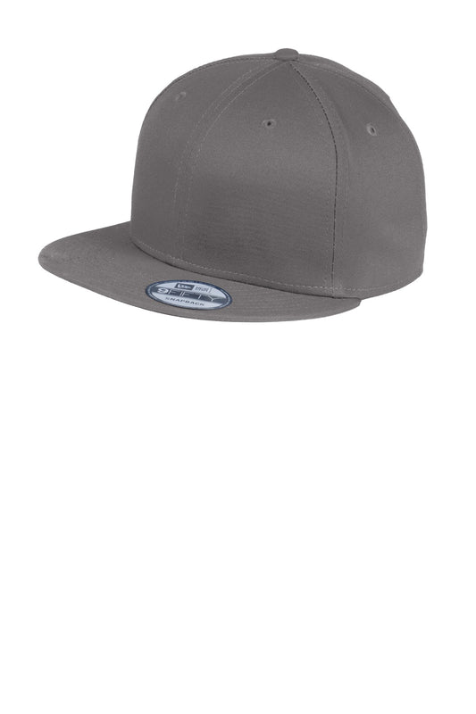 New Era   - Flat Bill Snapback Cap. NE400