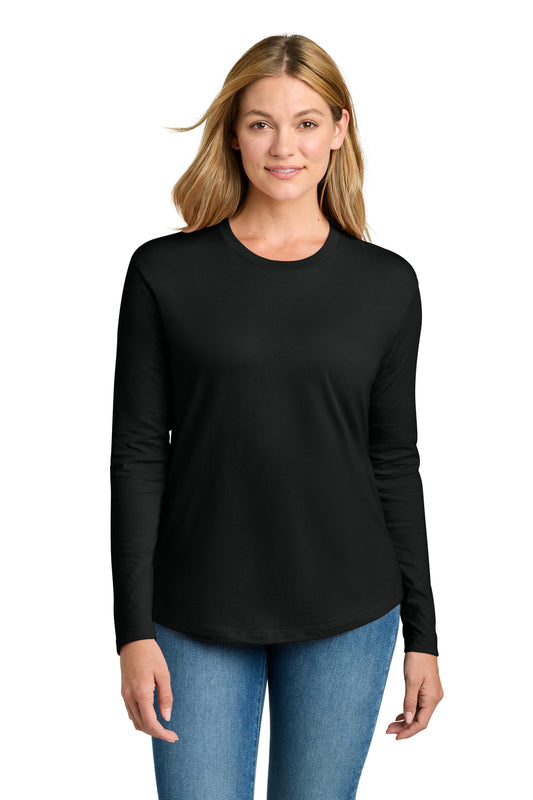 Next Level Apparel   Women's Cotton Relaxed Long Sleeve Tee NL3911