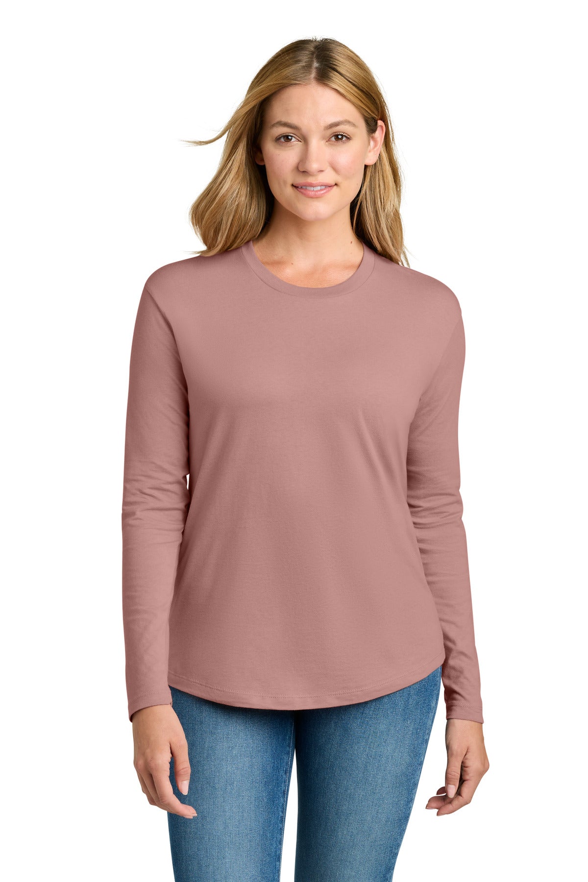 Next Level Apparel   Women's Cotton Relaxed Long Sleeve Tee NL3911
