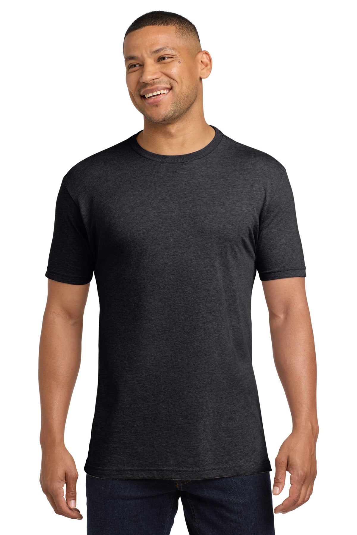 Next Level Apparel    Adult CVC Sueded Tee. NL6410
