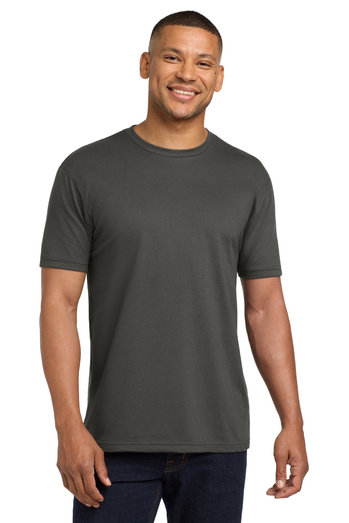 Next Level Apparel    Adult CVC Sueded Tee. NL6410