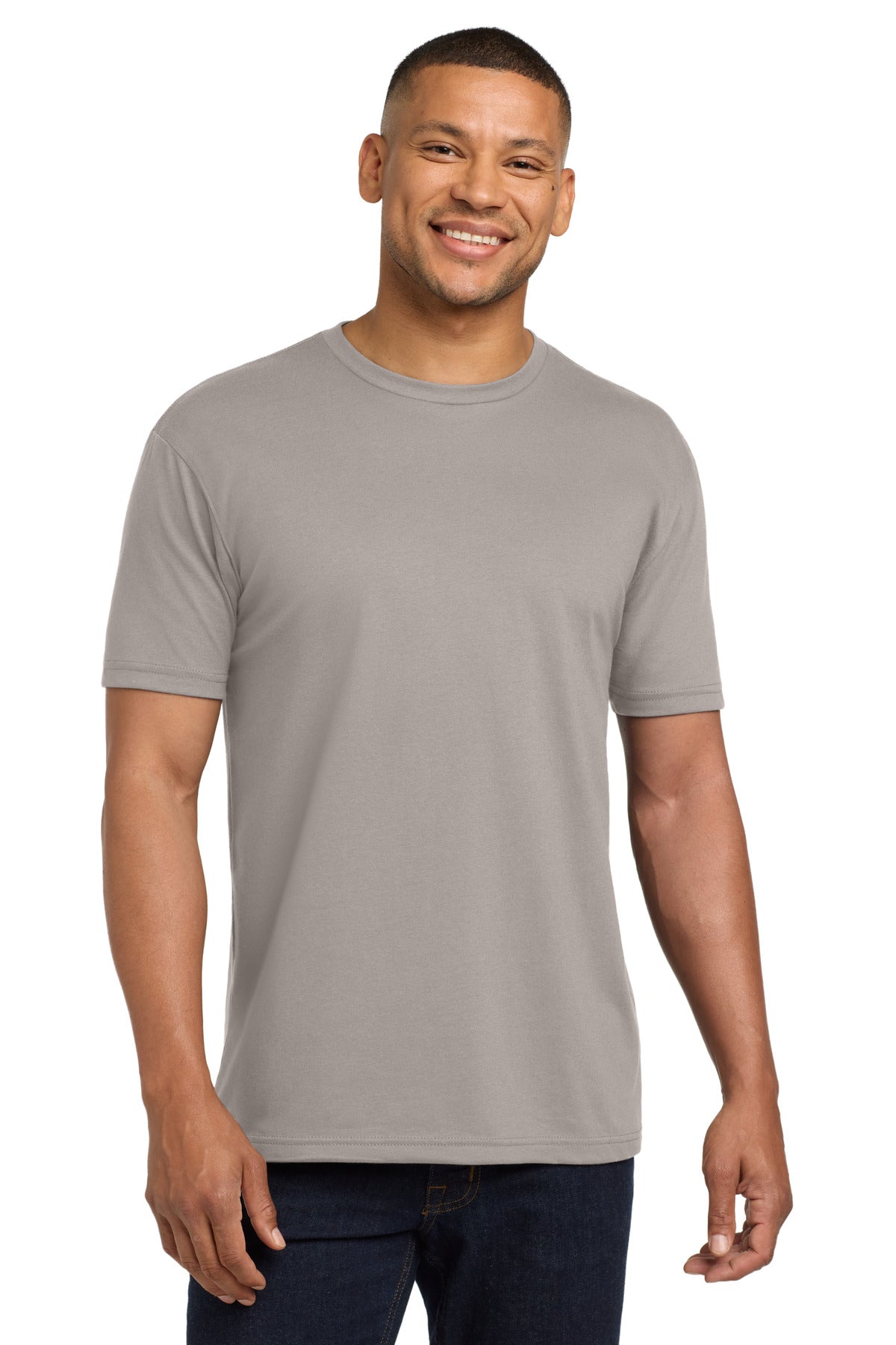Next Level Apparel    Adult CVC Sueded Tee. NL6410