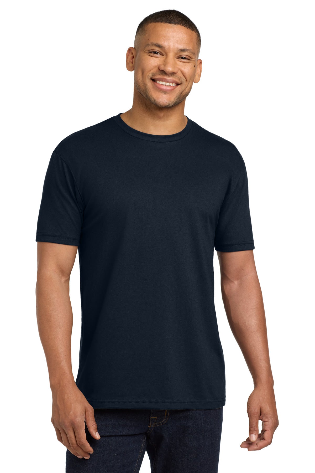 Next Level Apparel    Adult CVC Sueded Tee. NL6410
