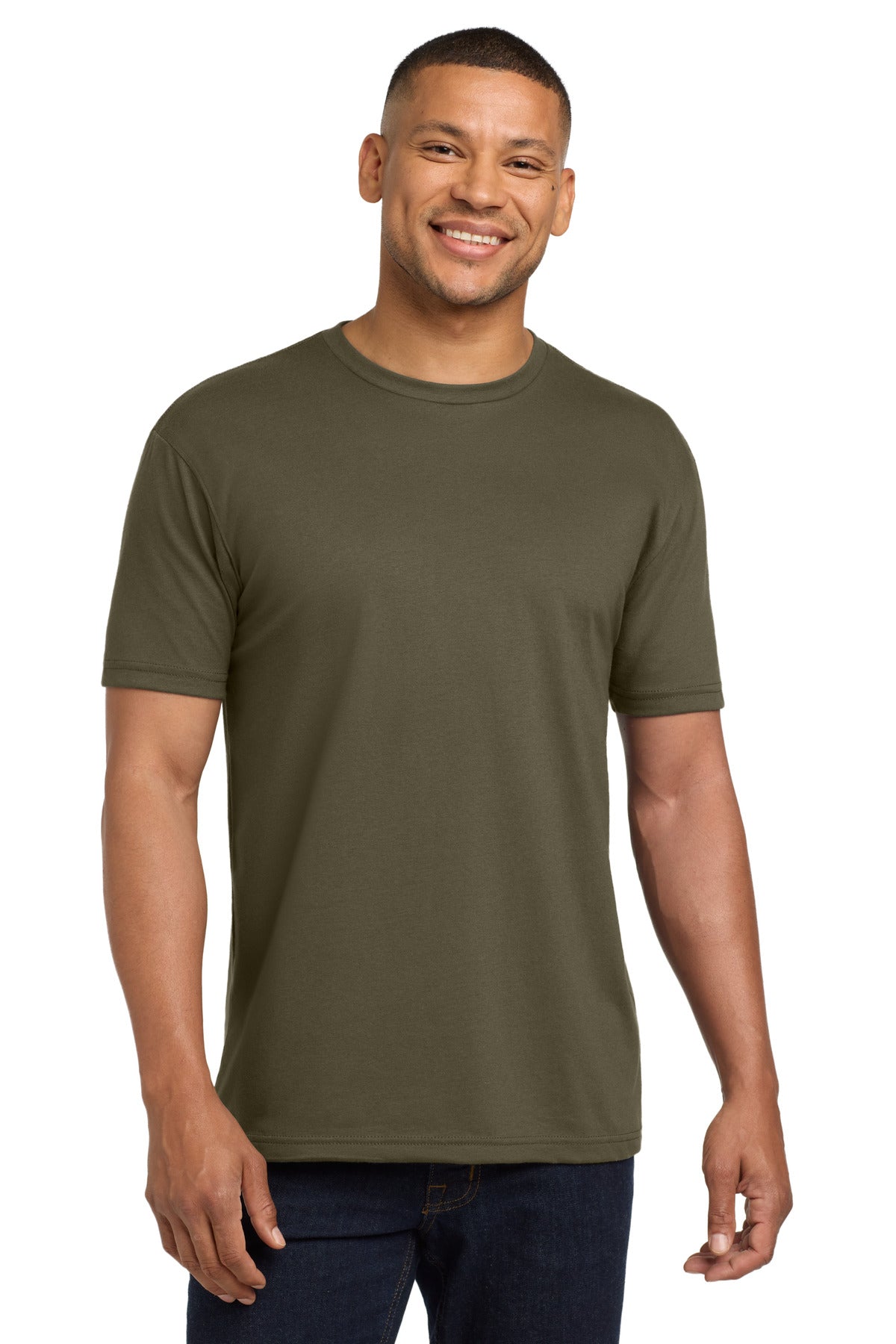 Next Level Apparel    Adult CVC Sueded Tee. NL6410