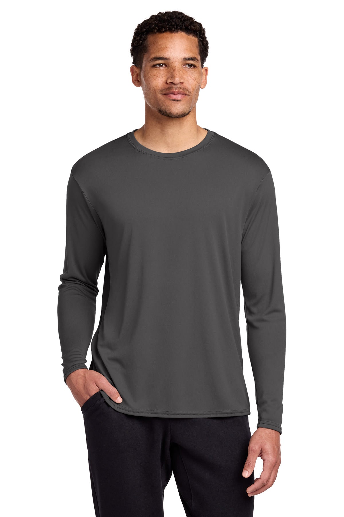 Port & Co   Long Sleeve Performance Tee. PC380LS