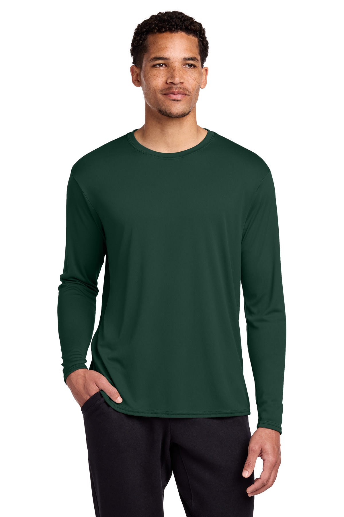 Port & Co   Long Sleeve Performance Tee. PC380LS