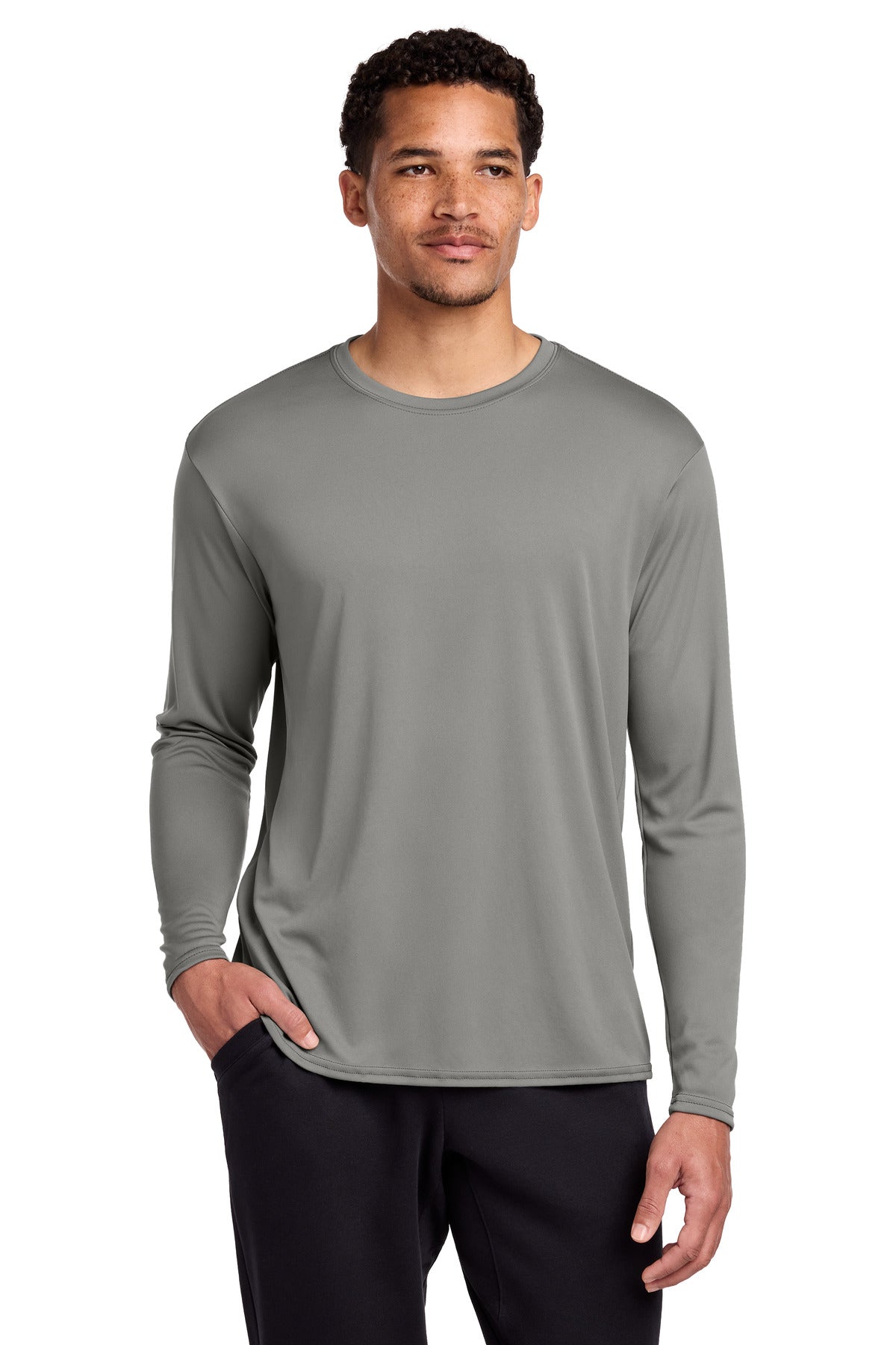 Port & Co   Long Sleeve Performance Tee. PC380LS