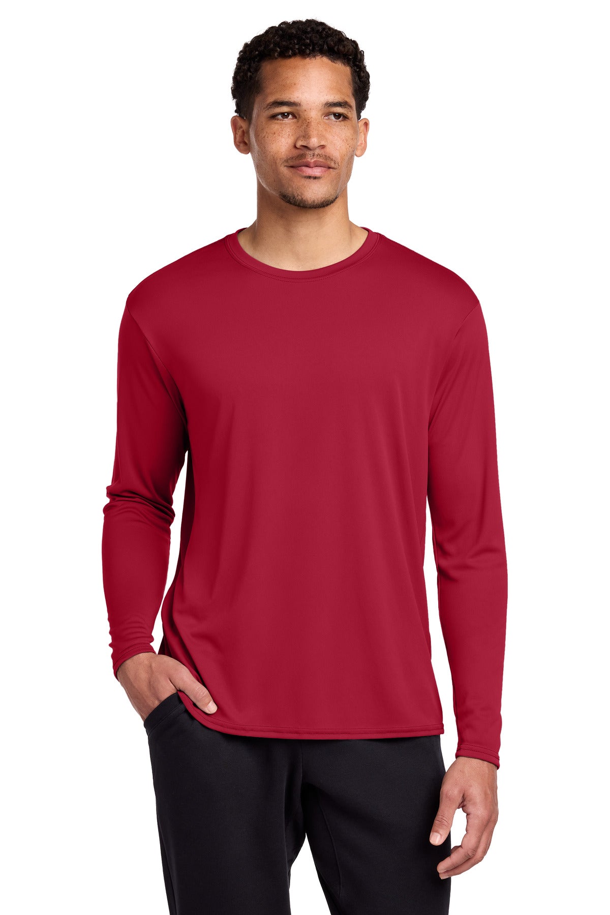 Port & Co   Long Sleeve Performance Tee. PC380LS
