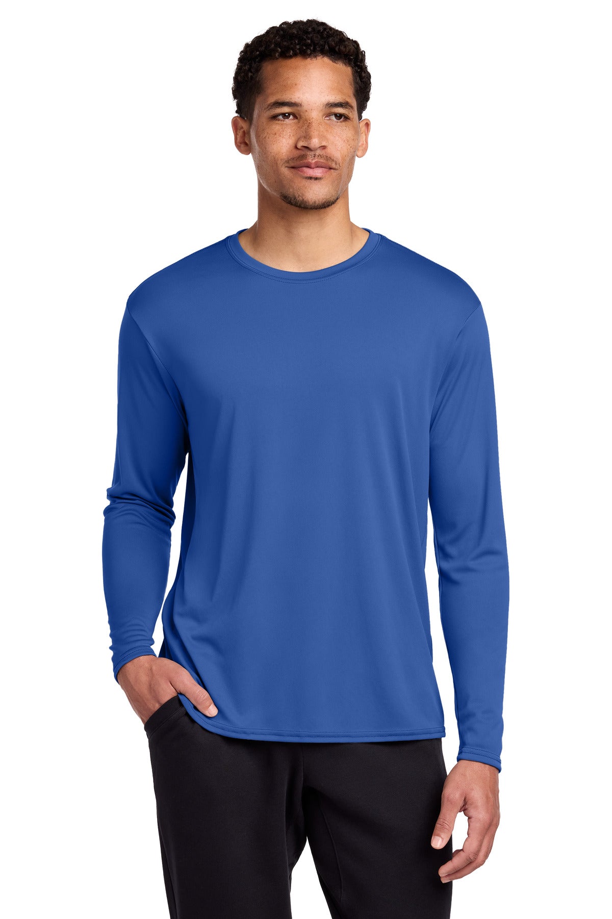 Port & Co   Long Sleeve Performance Tee. PC380LS