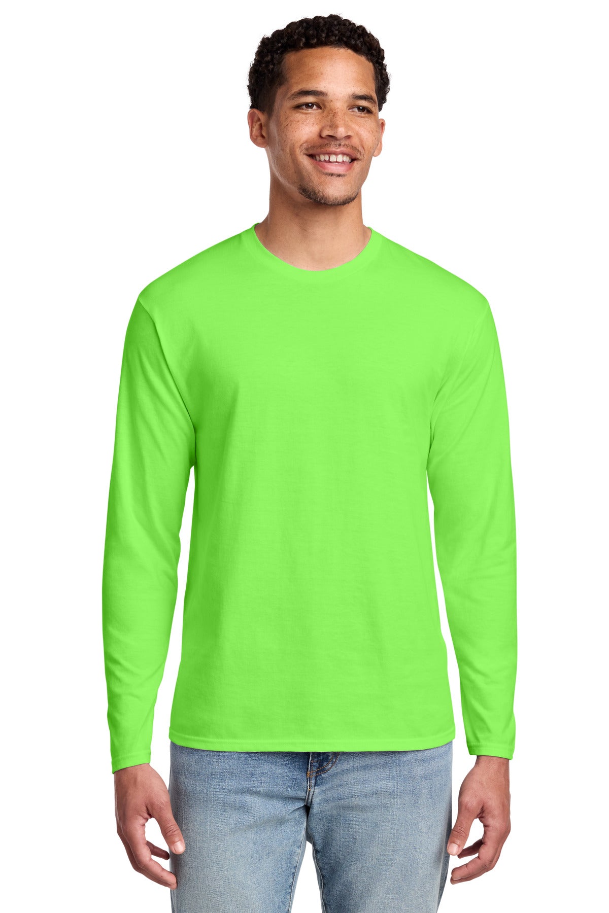 Port & Co   Long Sleeve Fan Favorite Tee. PC450LS