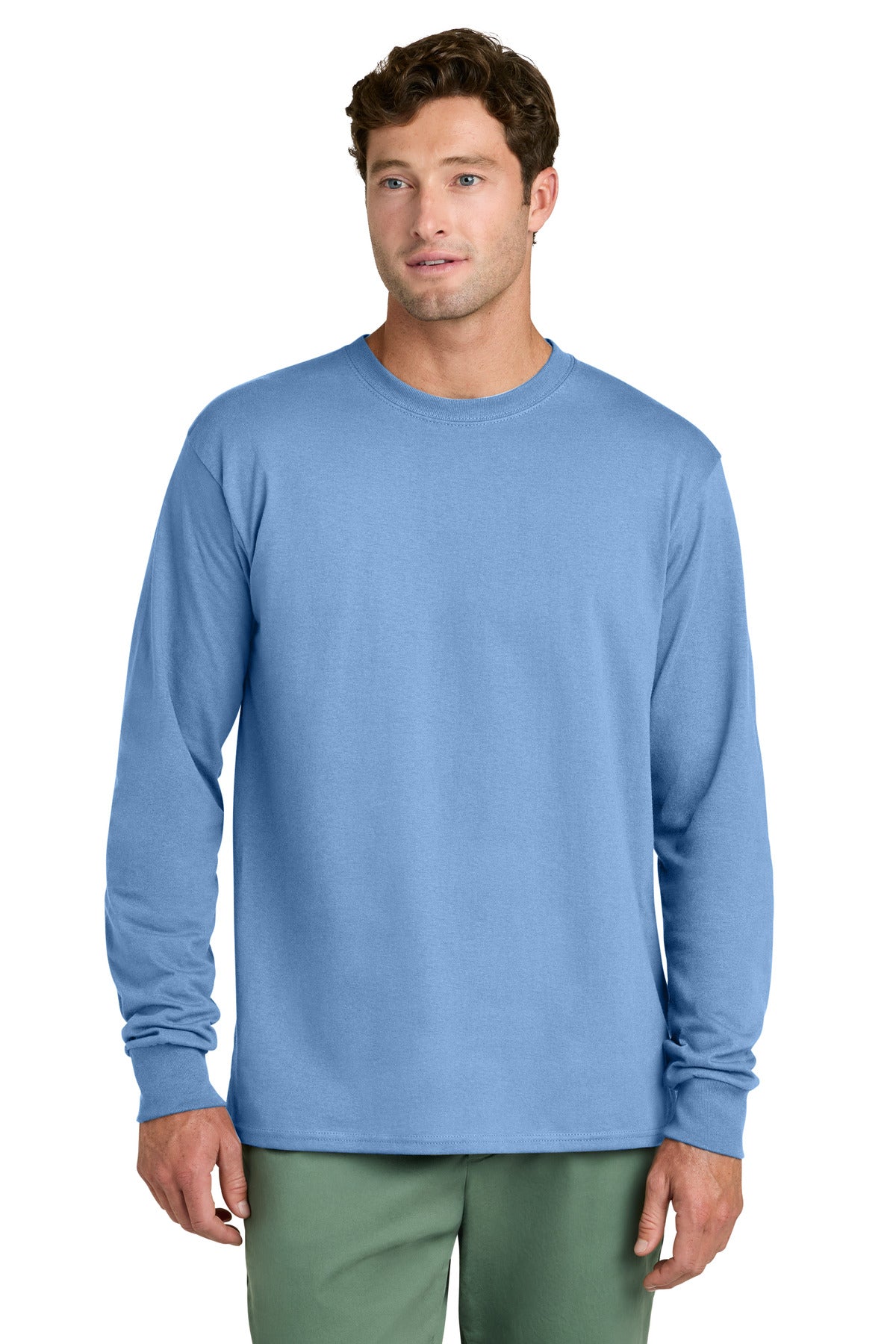 Port & Co   Long Sleeve Core Cotton Tee. PC54LS