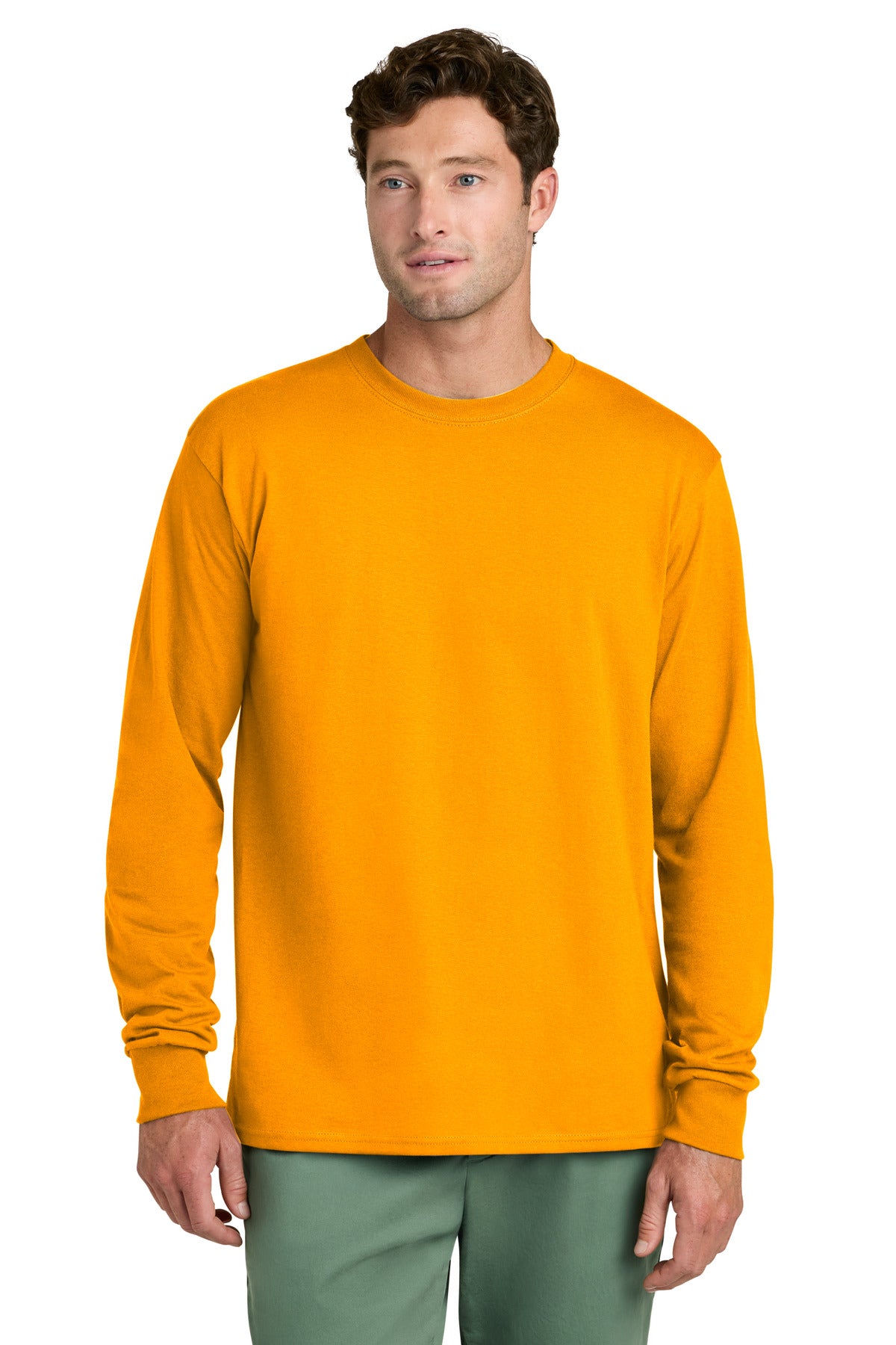 Port & Co   Long Sleeve Core Cotton Tee. PC54LS