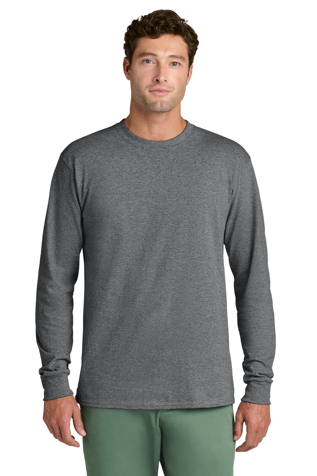 Port & Co   Long Sleeve Core Cotton Tee. PC54LS