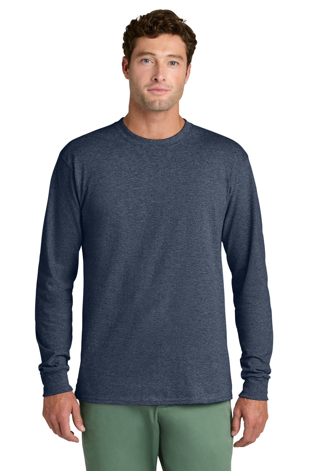 Port & Co   Long Sleeve Core Cotton Tee. PC54LS