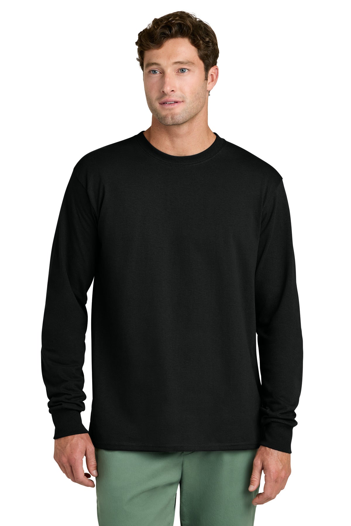 Port & Co   Long Sleeve Core Cotton Tee. PC54LS