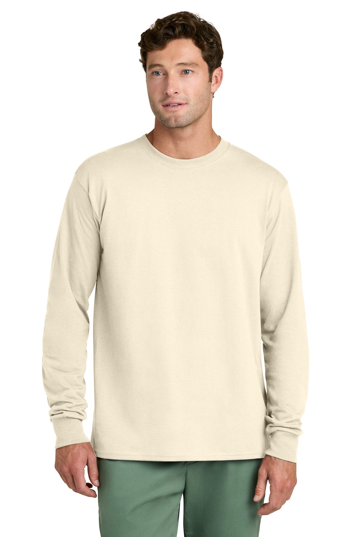 Port & Co   Long Sleeve Core Cotton Tee. PC54LS